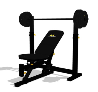 现代健身设备su模型