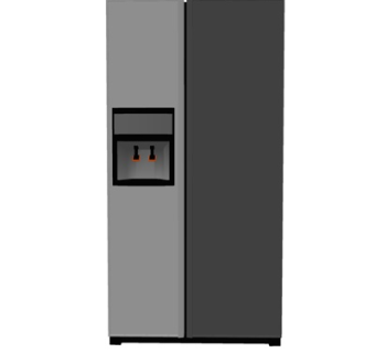 现代冰箱su模型