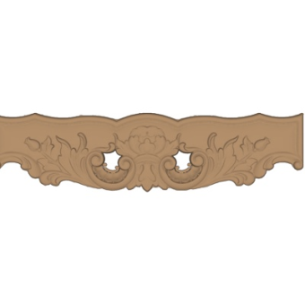 欧式雕刻雕花su模型