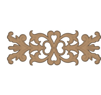 欧式雕刻雕花su模型