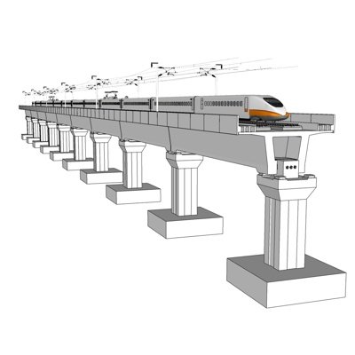 现代高铁su模型