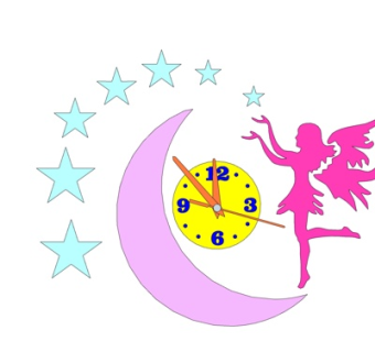 现代挂饰挂钟su模型