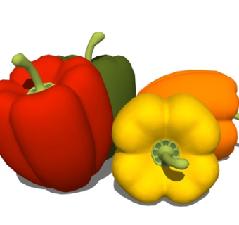 现代甜椒su模型