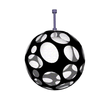 现代简约吊灯su模型