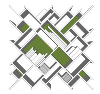 现代实木书架su模型