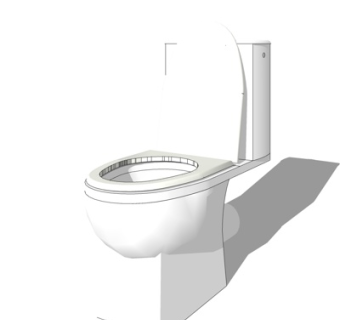 现代马桶su模型