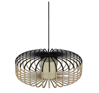 现代金属吊灯su模型