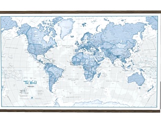 现代世界地图su模型