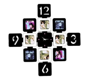 现代造型挂钟su模型