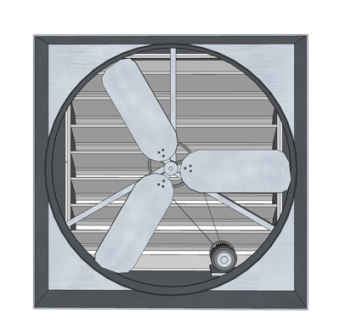 现代排风扇su模型