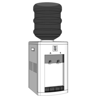 现代饮水机su模型