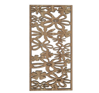 现代镂空隔断屏风su模型