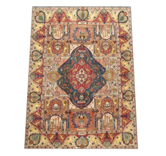 欧式布艺地毯su模型