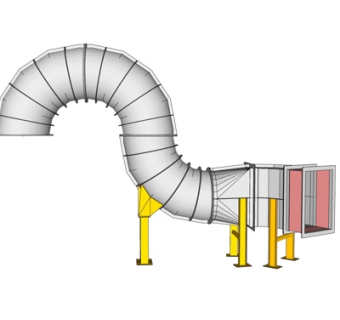 现代排风设备su模型