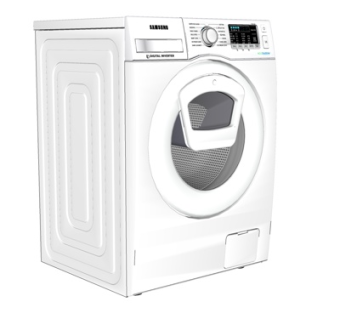 现代滚筒式洗衣机su模型