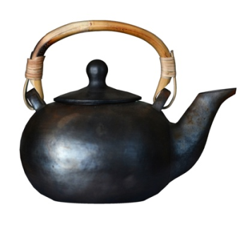 现代金属茶壶su模型