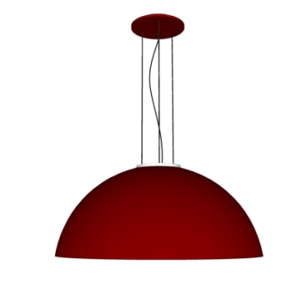 现代金属吊灯su模型