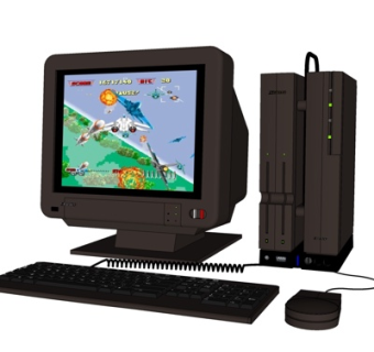 现代台式电脑su模型