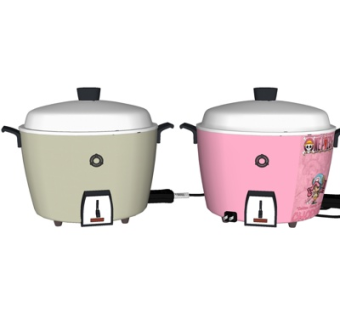 现代电饭煲su模型