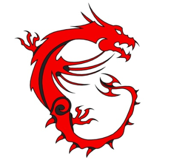 现代龙形雕刻雕花su模型