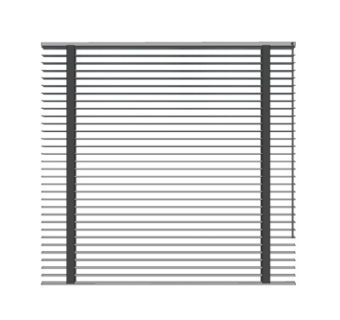 现代百叶窗窗帘su模型