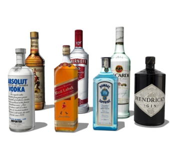 现代酒水su模型