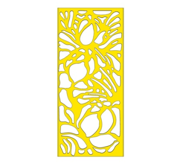 现代镂空屏风隔断su模型