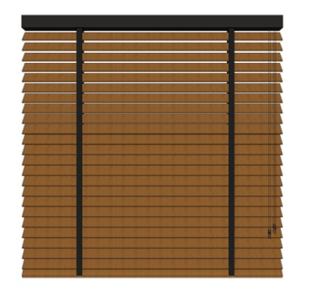 现代百叶窗窗帘su模型