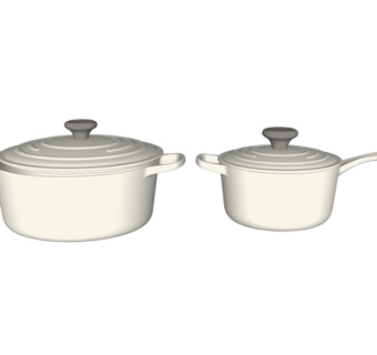 现代炒锅su模型