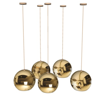 现代金属吊灯su模型