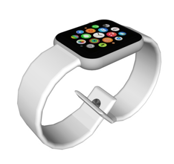 现代智能手表su模型