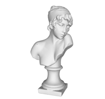 现代人物雕塑摆件su模型