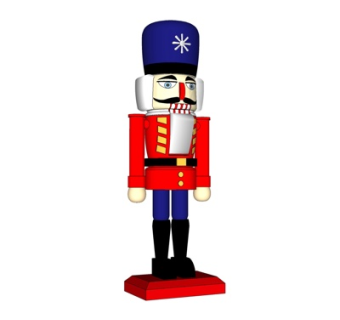 现代玩偶摆件su模型