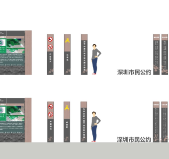 指示牌 导视牌 标识牌