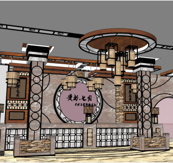 新中式酒店大堂