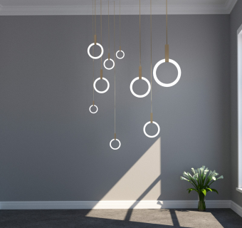 吊灯 现代吊灯 组合吊灯 轻奢吊灯