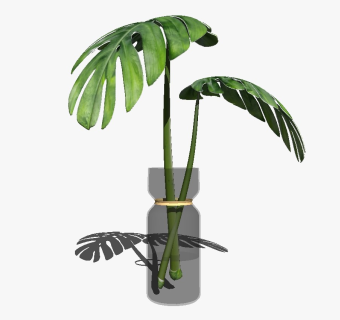 精品装饰花艺花瓶 绿植盆栽su模型