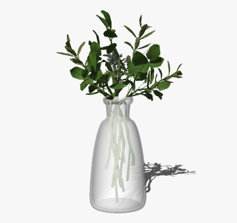 精品装饰花艺花瓶 绿植盆栽su模型