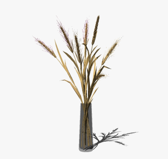 精品装饰花艺花瓶 绿植盆栽su模型