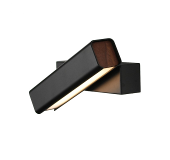 现代风格壁灯黑白壁灯烤漆壁灯木壁灯SU模型