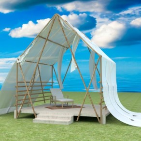 现代北欧独家帐篷SU模型