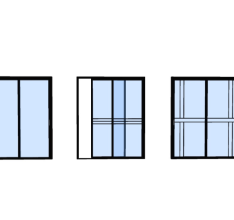 室内门 极窄 推拉门