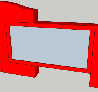 部队展板模型党建展板