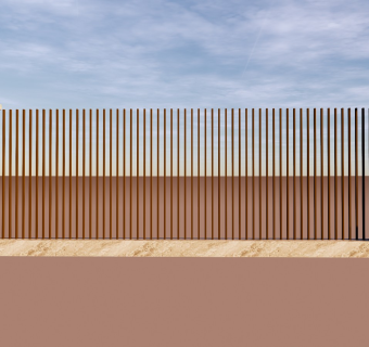 新中式铁艺围墙