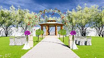 婚礼花架拱门