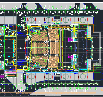 某礼堂CAD图纸