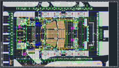 某礼堂CAD图纸