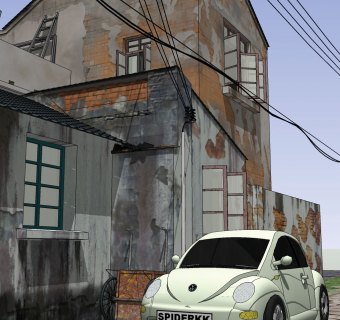 甲壳虫汽车模型