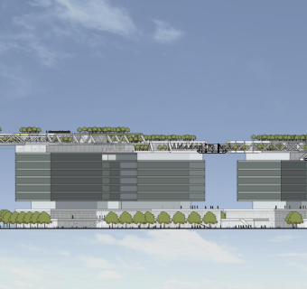 产业园区 科创园区 现代办公 空中庭院 云上森林