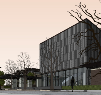 新中式联排别墅 售楼处